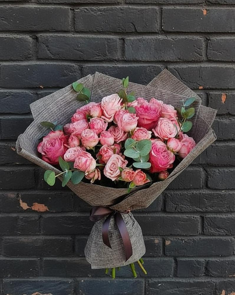 Букет цветов из: Розы в Бессергеневской