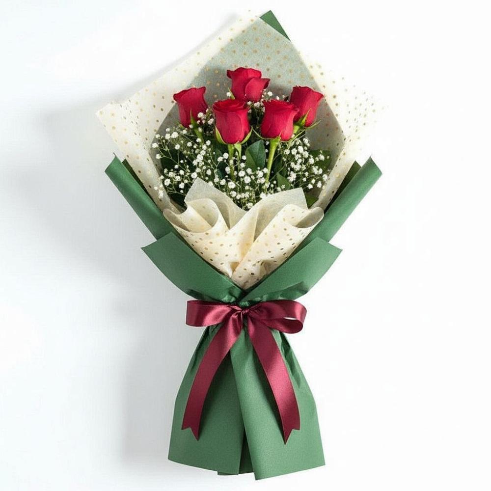 Букет цветов из: Розы в Бессергеневской