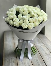Букет 35 Белых роз в Бессергеневской