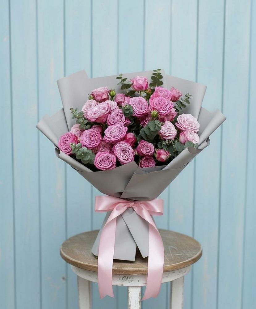 Букет цветов из: Розы в Бессергеневской