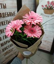 Букет цветов из:  Герберы #REPLACE_PRED# Бессергеневской