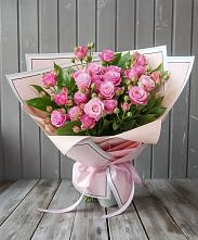 Букет Розовый кустик #REPLACE_PRED# Бессергеневской
