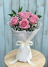 Букет цветов из:  Розы в Бессергеневской