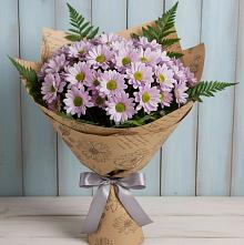 Букет цветов из:  Хризантемы в Бессергеневской