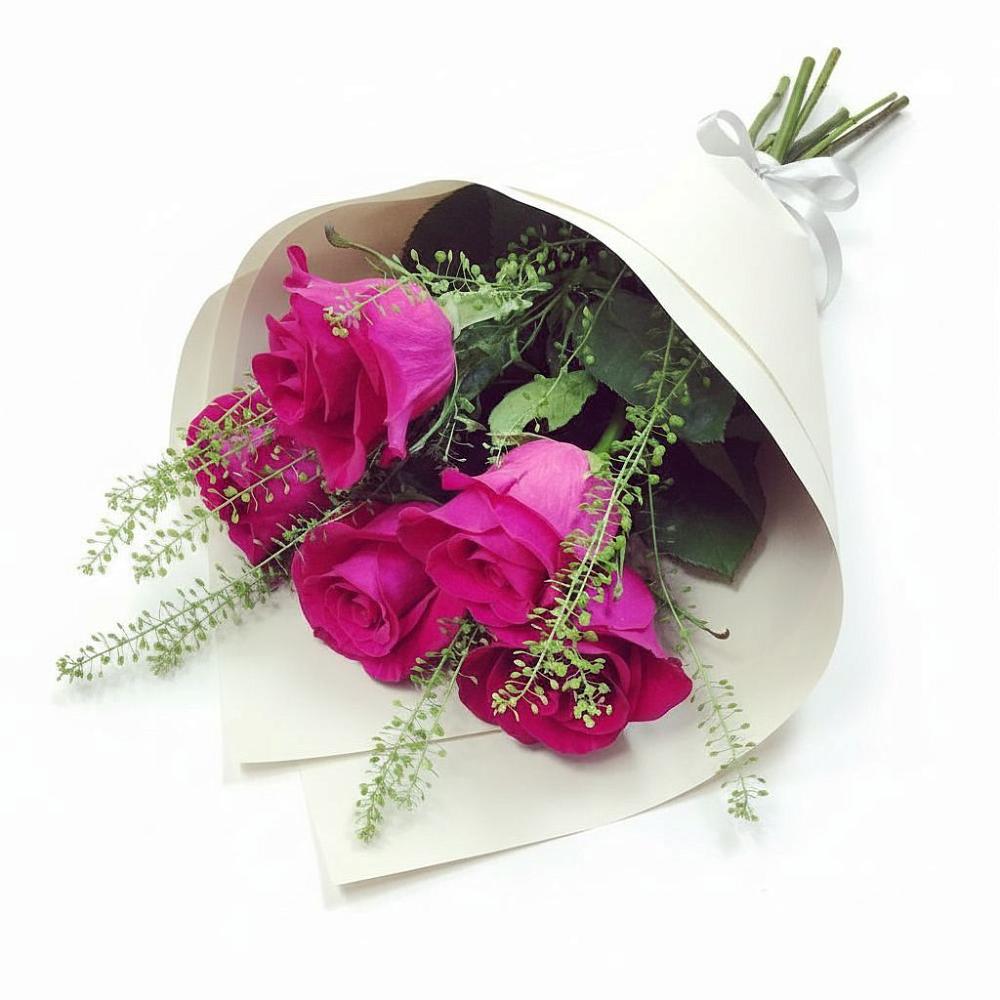 Букет цветов из: Розы в Бессергеневской