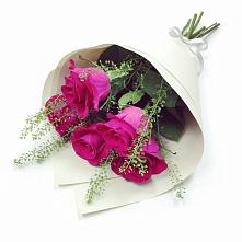 Букет цветов из:  Розы в Бессергеневской