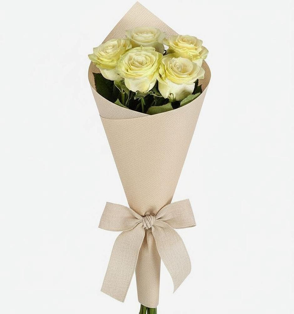 Букет цветов из: Розы в Бессергеневской