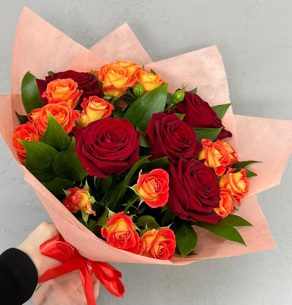 Букет Любовь и восторг в Бессергеневской