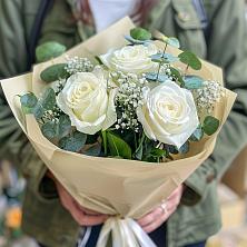 Букет цветов из:  Розы в Бессергеневской