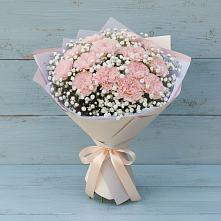 Букет цветов из:  Гвоздики в Бессергеневской