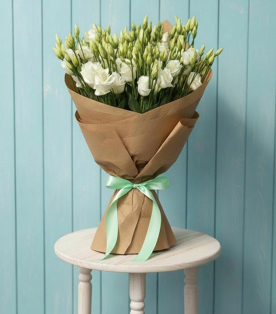 Букет цветов из: Лизиантусы в Бессергеневской