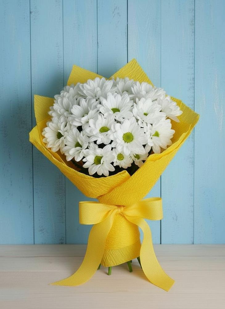 Букет цветов из: Хризантемы в Бессергеневской