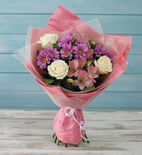 Букет цветов из:  Герберы в Бессергеневской