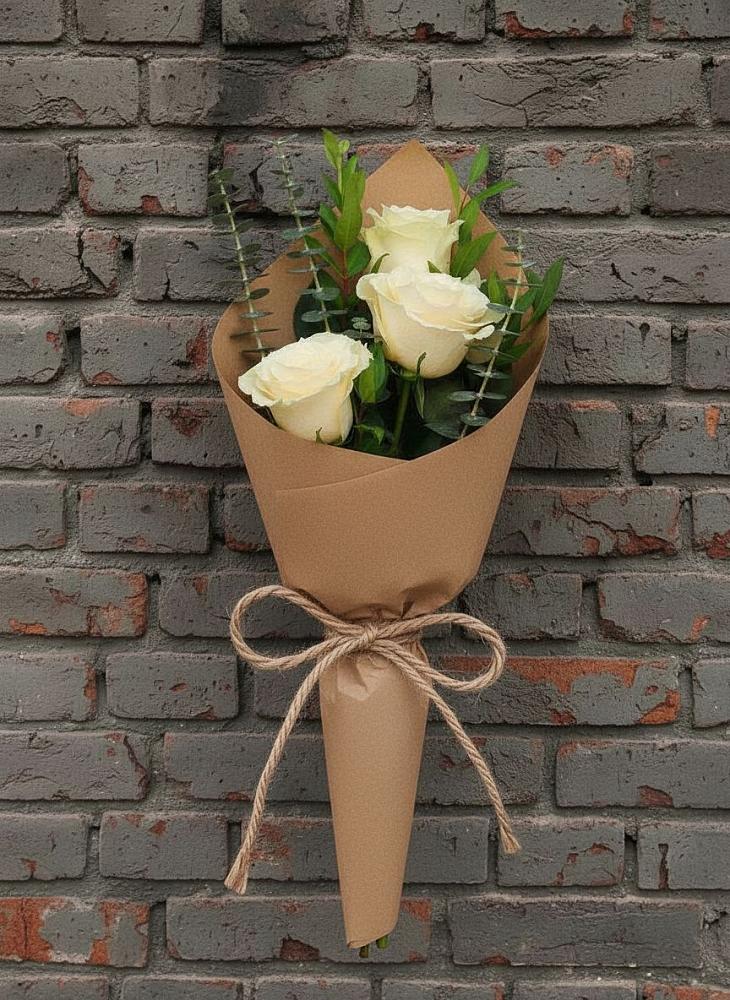 Букет цветов из: Розы в Бессергеневской