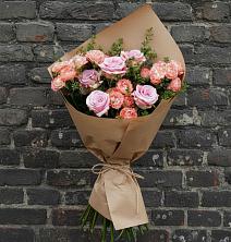 Букет цветов из:  Розы в Бессергеневской