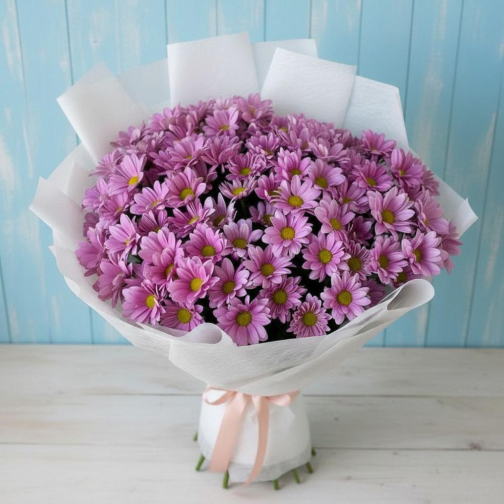 Букет цветов из: Хризантемы в Бессергеневской
