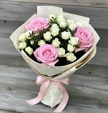 Букет цветов из:  Розы в Бессергеневской