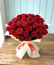 Букет 29 Красных роз в Бессергеневской