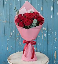 Букет цветов из:  Розы в Бессергеневской