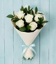 Букет цветов из:  Розы #REPLACE_PRED# Бессергеневской