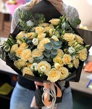 Букет цветов из:  Розы и Лизиантусы #REPLACE_PRED# Бессергеневской