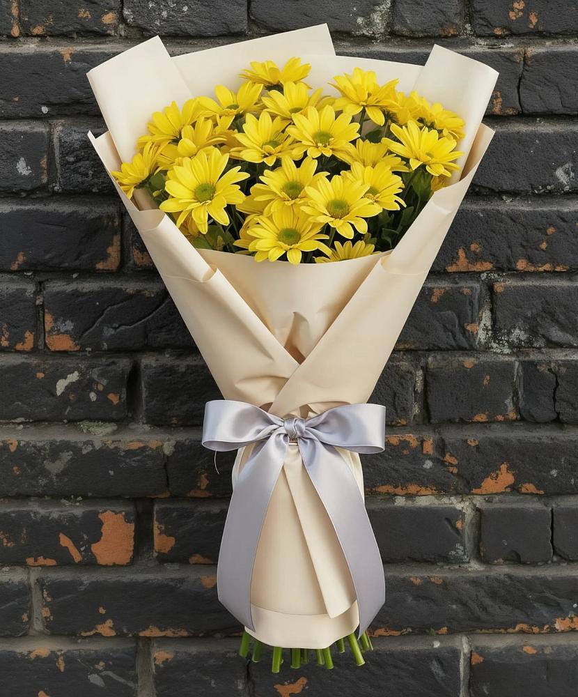 Букет цветов из: Хризантемы в Бессергеневской