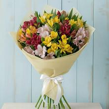 Букет цветов из:  Альстромерии в Бессергеневской