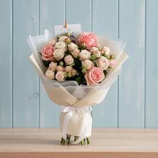 Букет цветов из:  Розы в Бессергеневской