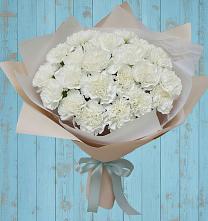 Букет цветов из:  Гвоздики #REPLACE_PRED# Бессергеневской