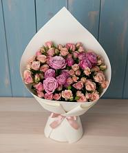 Букет цветов из:  Розы в Бессергеневской